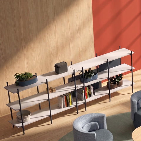 Pier Shelving, Low
