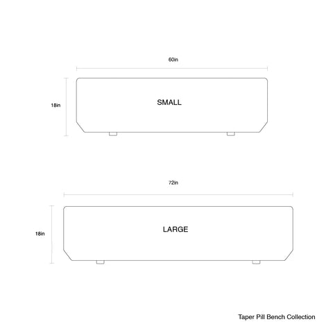 Taper Pill Bench