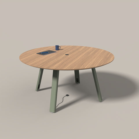 Timber Table Round 59