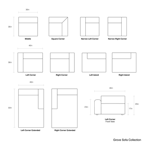 Grove Modular Sofa