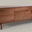 Custom Panino Media - 78" W x 20" D x 30" H / White Oak